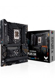 ASUS TUF Gaming Z690-PLUS D4 – Carte mère LGA 1700 ATX (15 DrMOS, PCIe 5.0,  RAM DDR4, Quatre Slots M.2, Ethernet 2,5 GB, USB 3.2 Gen 2 Type-C