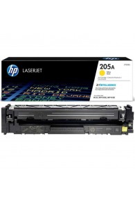 Toner HP LaserJet 205A - 900 Pages - Jaune